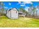 Back of the house showing a deck, yard, and exterior details at 5147 Star Magnolia Ct, Clover, SC 29710