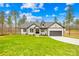 Charming single-Gathering home boasts new construction, a well-manicured lawn, and an attached garage at 5147 Star Magnolia Ct, Clover, SC 29710