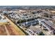 Aerial shot of townhomes located at 5472 Ives St NW, Concord, NC in a convenient location at 5472 Ives Nw St, Concord, NC 28027