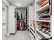 Spacious walk-in closet with custom shelving and ample storage for clothing and accessories at 8104 Stem Ct, Charlotte, NC 28227