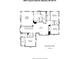 Second floor architectural plan showing bedroom layout with dimensions at 8501 Caesars Head Dr, Waxhaw, NC 28173