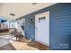 Inviting front porch with a 'Welcome' mat and chairs, providing a cozy entrance to the home at 131 Lowry Row # 8, York, SC 29745