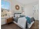 Bright bedroom with hardwood floors, and stylish decor at 3078 Montreaux Valley Dr, Fort Mill, SC 29707