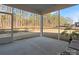 Inviting screened porch with views of the wooded backyard, providing a tranquil outdoor living space at 3078 Montreaux Valley Dr, Fort Mill, SC 29707