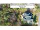 Drone shot showing approximate property boundaries for a property in Lincoln County at 4268 Rustling Woods Dr, Denver, NC 28037