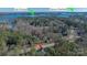 Aerial view of the community showing proximity to Lake Norman and Uptown Charlotte at 4268 Rustling Woods Dr, Denver, NC 28037