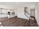 Open-concept kitchen and living area with ample space and natural light, ideal for modern living at 5207 Georgette Trl, Cherryville, NC 28021
