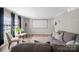 Inviting living room with comfortable seating and a projector screen for entertainment at 623 S New Hope Rd # 4, Gastonia, NC 28054