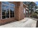 Large deck featuring wood flooring and brick accents, perfect for outdoor entertaining at 8034 Bay Pointe Dr, Denver, NC 28037