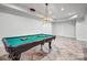 Recreational area featuring a billiards table and overhead lighting at 109 Dabbling Duck Cir, Mooresville, NC 28117
