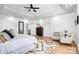 Relaxing main bedroom featuring an area rug and a comfortable seating area at 109 Dabbling Duck Cir, Mooresville, NC 28117