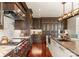 Gourmet kitchen featuring premium appliances, custom cabinetry, and an expansive center island at 1220 Broadside Rd, York, SC 29745