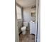 Bathroom featuring a toilet, sink and vanity at 2507 Florida Ave, Kannapolis, NC 28083