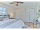 Inviting bedroom boasting a large closet, bedside table, and ample natural light at 3617 12Th Street Ne Dr, Hickory, NC 28601