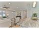 Open concept living room and kitchen with natural light, hardwood floors, and modern decor at 3617 12Th Street Ne Dr, Hickory, NC 28601