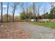 Spacious backyard with mature trees, offering a blend of open space and natural beauty at 4053 Crestview Dr, Rock Hill, SC 29732