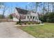 Charming home with brick accents, a cozy front porch, and a well-maintained lawn, offering curb appeal at 4053 Crestview Dr, Rock Hill, SC 29732