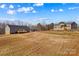 A view of the land featuring two newly constructed homes on generous sized lots at 447 Lookout Dam Rd, Statesville, NC 28625