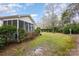 Well-maintained backyard with mature trees, offering privacy and a serene outdoor environment at 786 Platinum Dr, Fort Mill, SC 29708