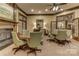 Community room with fireplace and tables at 786 Platinum Dr, Fort Mill, SC 29708