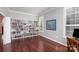 Bright office space with built-in bookshelves and ample natural light at 786 Platinum Dr, Fort Mill, SC 29708