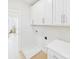 Well-organized laundry room with ample storage, modern appliances, and a clean, functional layout for convenience at 1030 Rolling Meadows Dr # Rm13, Mooresville, NC 28115