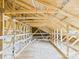 Spacious unfinished attic area, ready for customization and additional storage or living space at 1030 Rolling Meadows Dr # Rm13, Mooresville, NC 28115