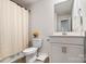 Bathroom featuring toilet and sink at 121 Edgehill Ct, Troutman, NC 28166