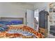 A bedroom that includes access to another room, showcasing an open doorway and interior views at 1868 Ellick Dr, Newton, NC 28658