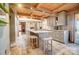 Open-concept kitchen with a large island, seating, and stainless steel appliances at 2139 Peninsula Dr, Clover, SC 29710