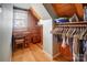 Organized walk-in closet with built-in shelving and ample storage space at 2139 Peninsula Dr, Clover, SC 29710