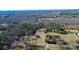 Aerial view of property highlighting land and home at 2159 Greenleaf Rd, Clover, SC 29710