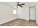 A simple, cozy bedroom with natural light and a closet at 2159 Greenleaf Rd, Clover, SC 29710