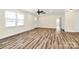 Modern living room with contemporary flooring and bright, neutral walls at 2159 Greenleaf Rd, Clover, SC 29710