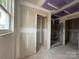 Incomplete bathroom with cement shower base and frame entrance. Under construction at 2216 Camber Dr # Cwo0074, Gastonia, NC 28054