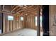 Interior wood framing of a new home with visible windows and HVAC vents at 2216 Camber Dr # Cwo0074, Gastonia, NC 28054