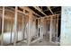 Interior framing of a new construction home showing room layouts at 2216 Camber Dr # Cwo0074, Gastonia, NC 28054