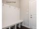 Mud room with hooks, bench, and shoe storage near the door at 2216 Camber Dr # Cwo0074, Gastonia, NC 28054