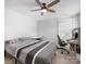 Bedroom with desk area for study and work at 702 Yucatan Dr, Waxhaw, NC 28173
