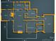 A detailed floor plan of the home, showing the layout of rooms and spaces at 801 Requa Rd, Cherryville, NC 28021