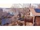 Aerial view of the home showcasing a large upper deck overlooking the lake at 9009 Cebu Ct, Fort Mill, SC 29708