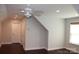 Angled room featuring recessed lighting, a ceiling fan, and a window with great sunlight at 1220 Avalon Pl, Matthews, NC 28104