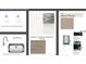 Kitchen design elements include pendant lighting, white cabinets, stone countertops, stainless appliances, and luxury plumbing fixtures at 1307 Cerium Way, Charlotte, NC 28211