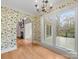 Breakfast Nook with access to a private deck at 2027 Meadowood Ln, Charlotte, NC 28211