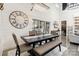 Elegant dining room showcases natural light and a large table, perfect for gatherings and Gathering meals at 2288 Boheler Rd, Clover, SC 29710