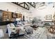 Expansive living room boasting soaring ceilings, modern lighting, and an open layout perfect for entertaining at 2288 Boheler Rd, Clover, SC 29710