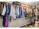 Walk-in closet with ample storage space featuring racks and shelves for organization at 247 Reese Wilson Rd, Belmont, NC 28012