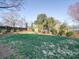 Large, fenced backyard featuring a well-maintained lawn and landscaping at 2729 Duncan Ave, Charlotte, NC 28205