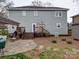 Spacious backyard featuring a patio, pergola, and lush greenery at 2729 Duncan Ave, Charlotte, NC 28205