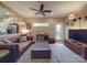 Cozy living room featuring hardwood floors, natural lighting and modern entertainment area at 2729 Duncan Ave, Charlotte, NC 28205